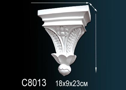 как приклеить лепнину из полиуретана